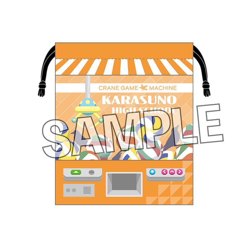 ハイキュー!! 指の上の窓付き巾着 烏野高校