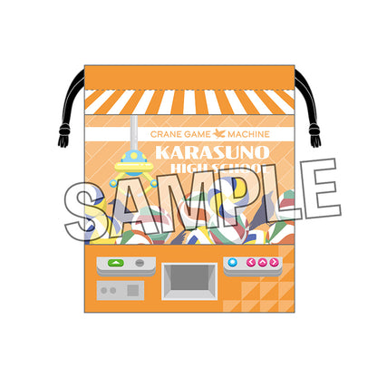 ハイキュー!! 指の上の窓付き巾着 烏野高校