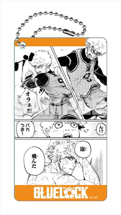 ブルーロック トレーディング場面写アクリルキーホルダー 1pcs