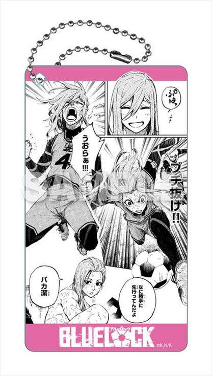 ブルーロック トレーディング場面写アクリルキーホルダー 1pcs