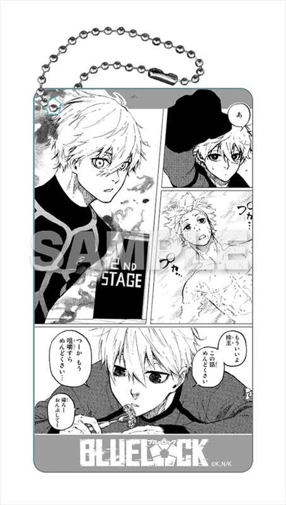 ブルーロック トレーディング場面写アクリルキーホルダー 1pcs