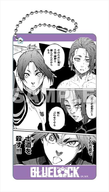 ブルーロック トレーディング場面写アクリルキーホルダー 1pcs