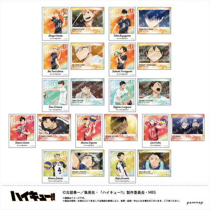 ハイキュー!!_フォト風メタルステッカーコレクション 1BOX