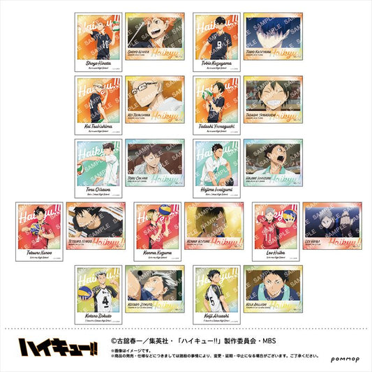 ハイキュー!!_フォト風メタルステッカーコレクション 1BOX