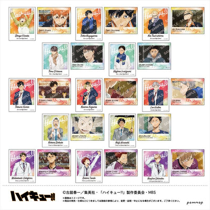 ハイキュー!!_フォト風メタルステッカーコレクション 1BOX