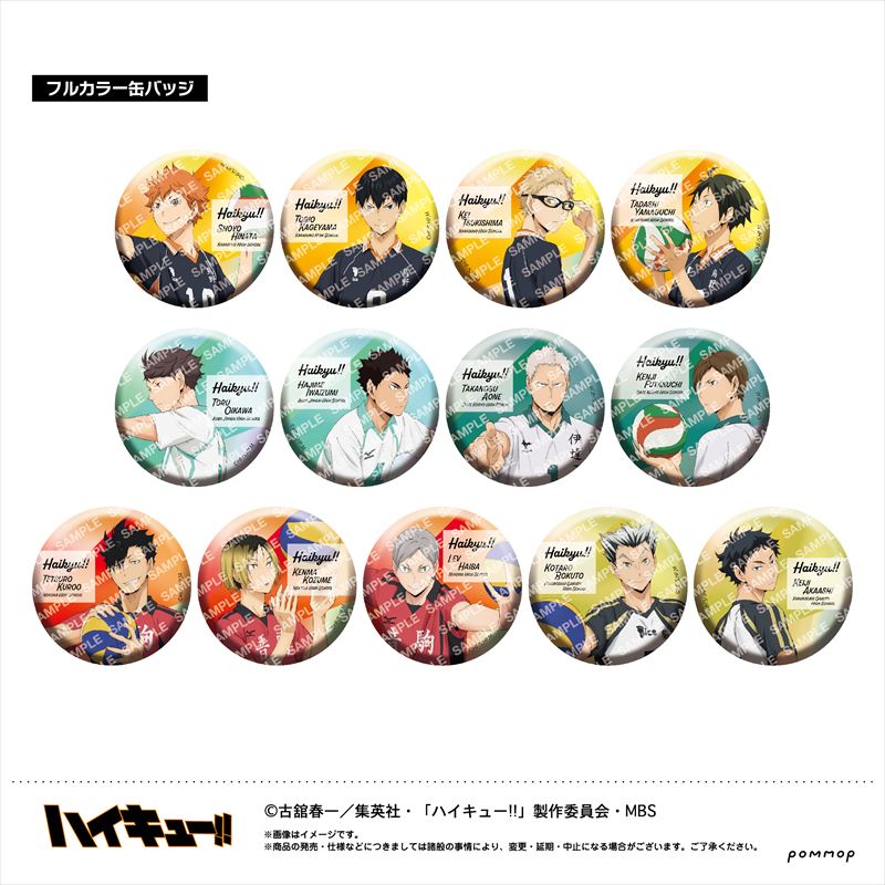 ハイキュー!!_缶バッジコレクション 1BOX