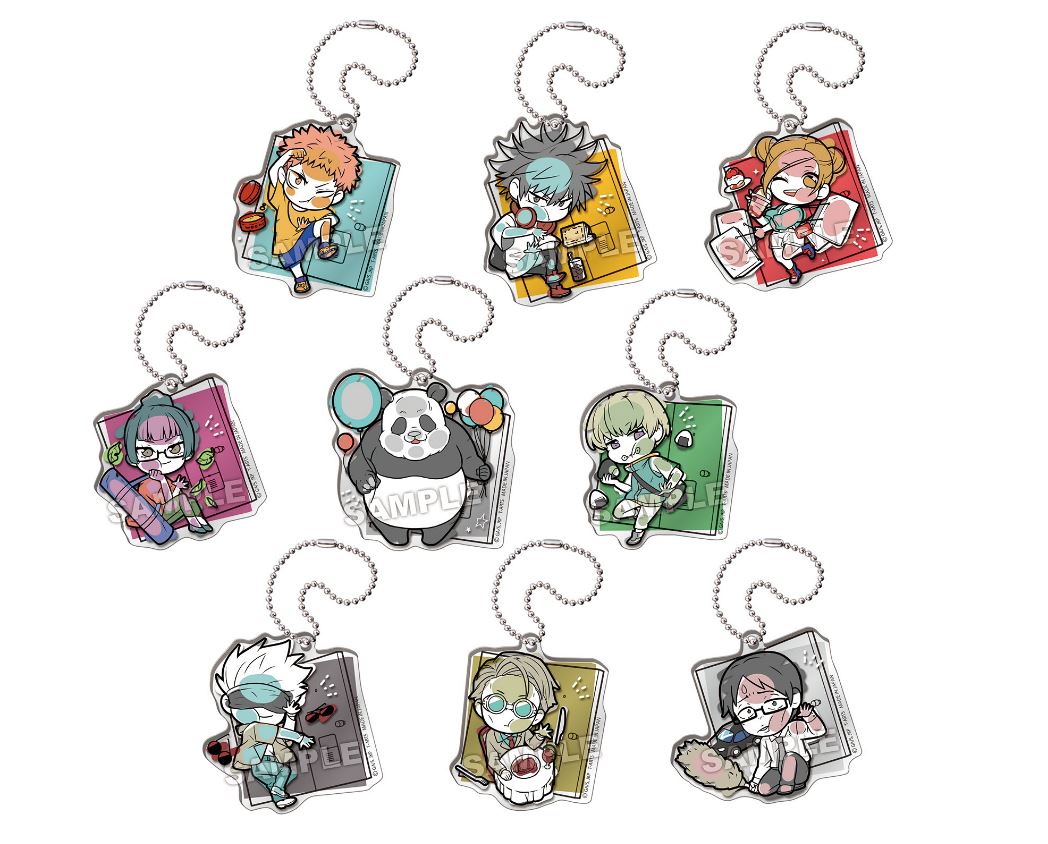 呪術廻戦_ぴた!でふぉめ 1stエンディング アクリルキーホルダー 1BOX