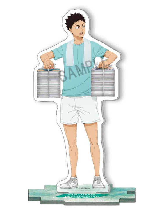 ハイキュー!!_掃除 アクリルスタンド 岩泉