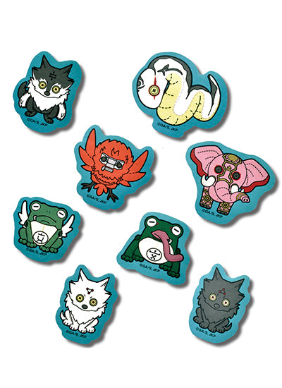 呪術廻戦_キューティ1 式神 フレークシール