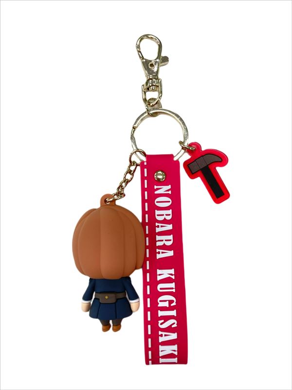 呪術廻戦_キューティ1 釘崎 野薔薇 ラバーキーホルダー