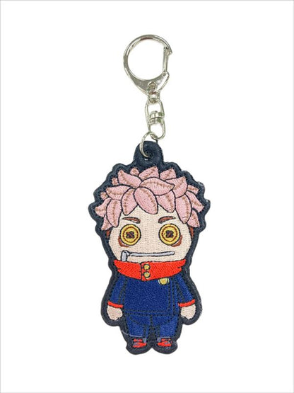 呪術廻戦_キューティ1 虎杖 悠仁 刺繍キーホルダー