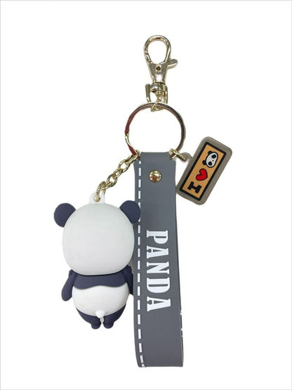呪術廻戦_キューティ1 パンダ ラバーキーホルダー