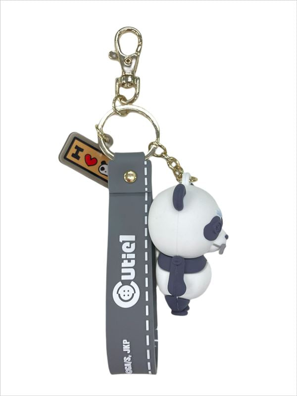 呪術廻戦_キューティ1 パンダ ラバーキーホルダー