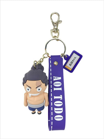 呪術廻戦_キューティ1 東堂 葵 ラバーキーホルダー