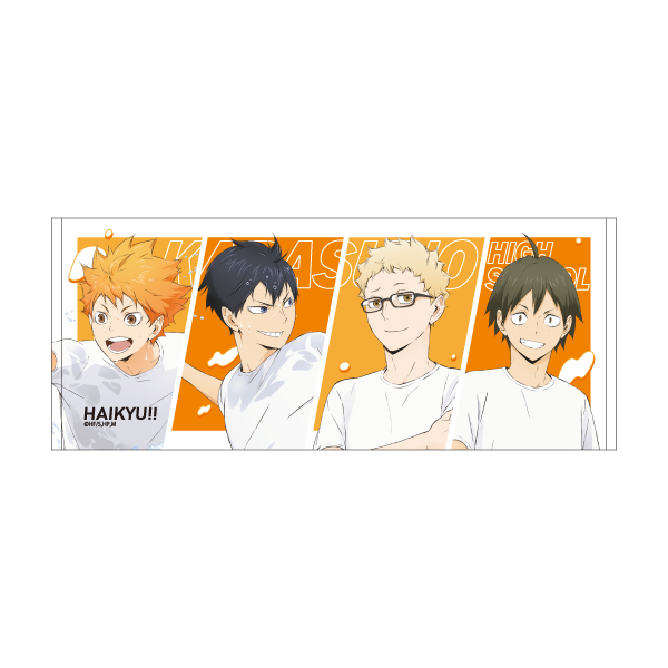 ハイキュー!! TO THE TOP_フェイスタオル/烏野