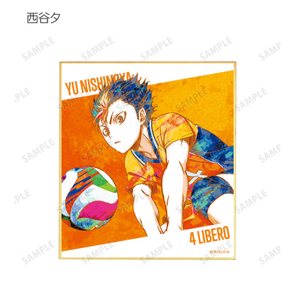 ハイキュー!!_トレーディング Ani-Art 第2弾 ミニ色紙(単位/単品)