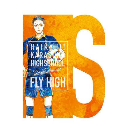 ハイキュー!!_澤村大地 Ani-Art Tシャツ vol.2レディース