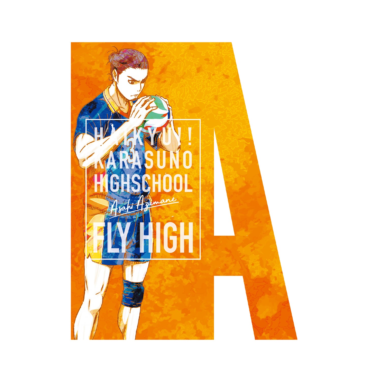 ハイキュー!!_東峰旭 Ani-Art Tシャツ vol.2メンズ