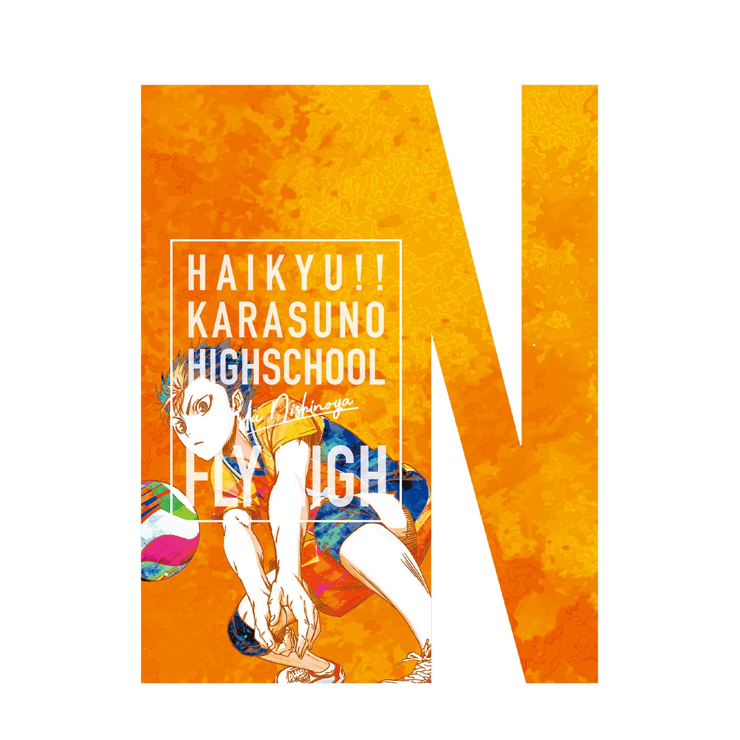 ハイキュー!!_西谷夕 Ani-Art Tシャツ vol.2メンズ