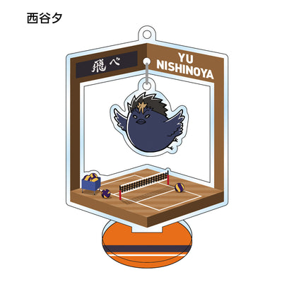 ハイキュー!!_トレーディングゆらゆらアクリルスタンドキーチェーン 動物Ver.A(単位/BOX)