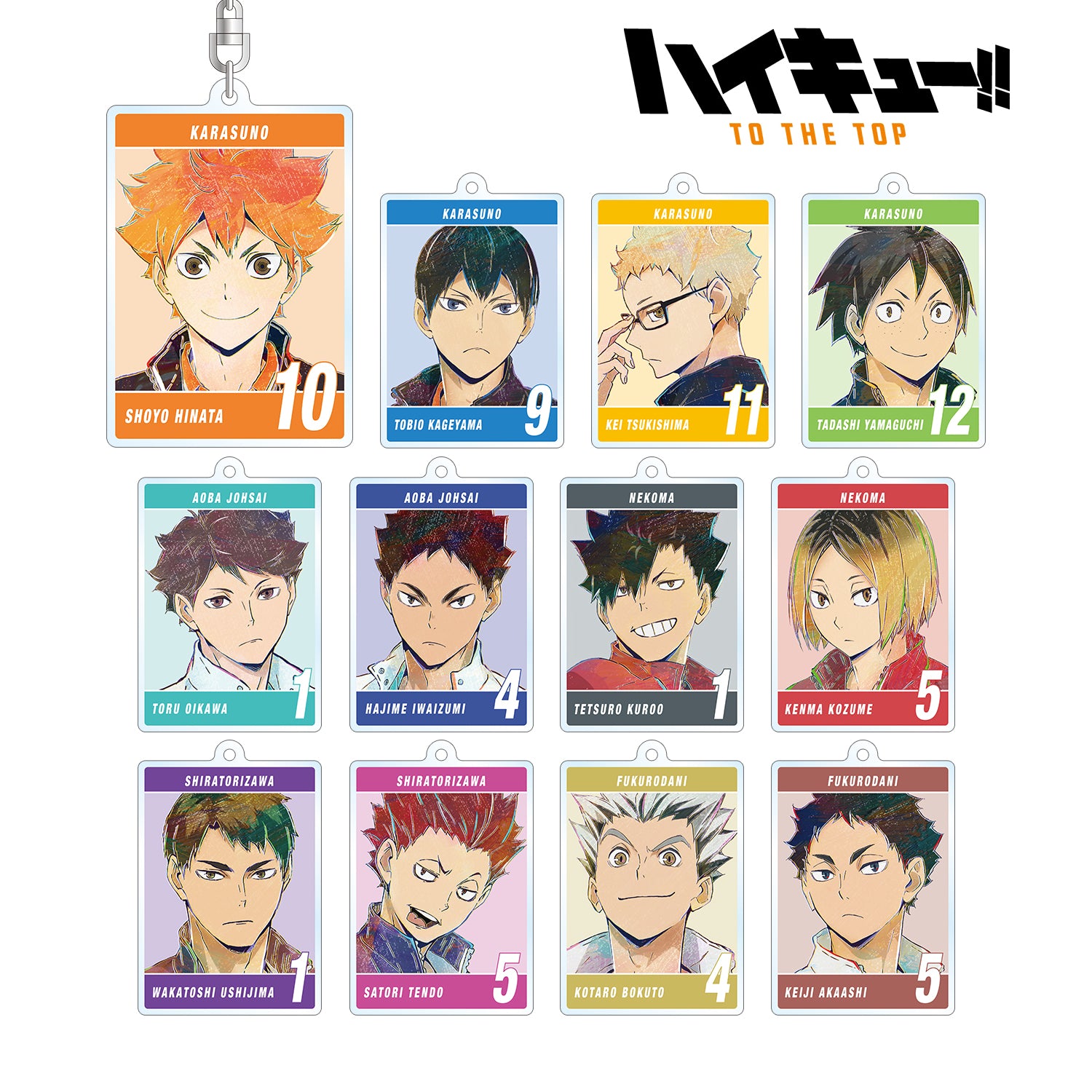 ハイキュー!! TO THE TOP_トレーディング Ani-Art 第5弾 アクリルキーホルダー(単位/BOX)