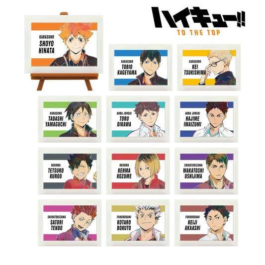 ハイキュー!! TO THE TOP_トレーディング Ani-Art 第5弾 ミニアートフレーム(単位/BOX)