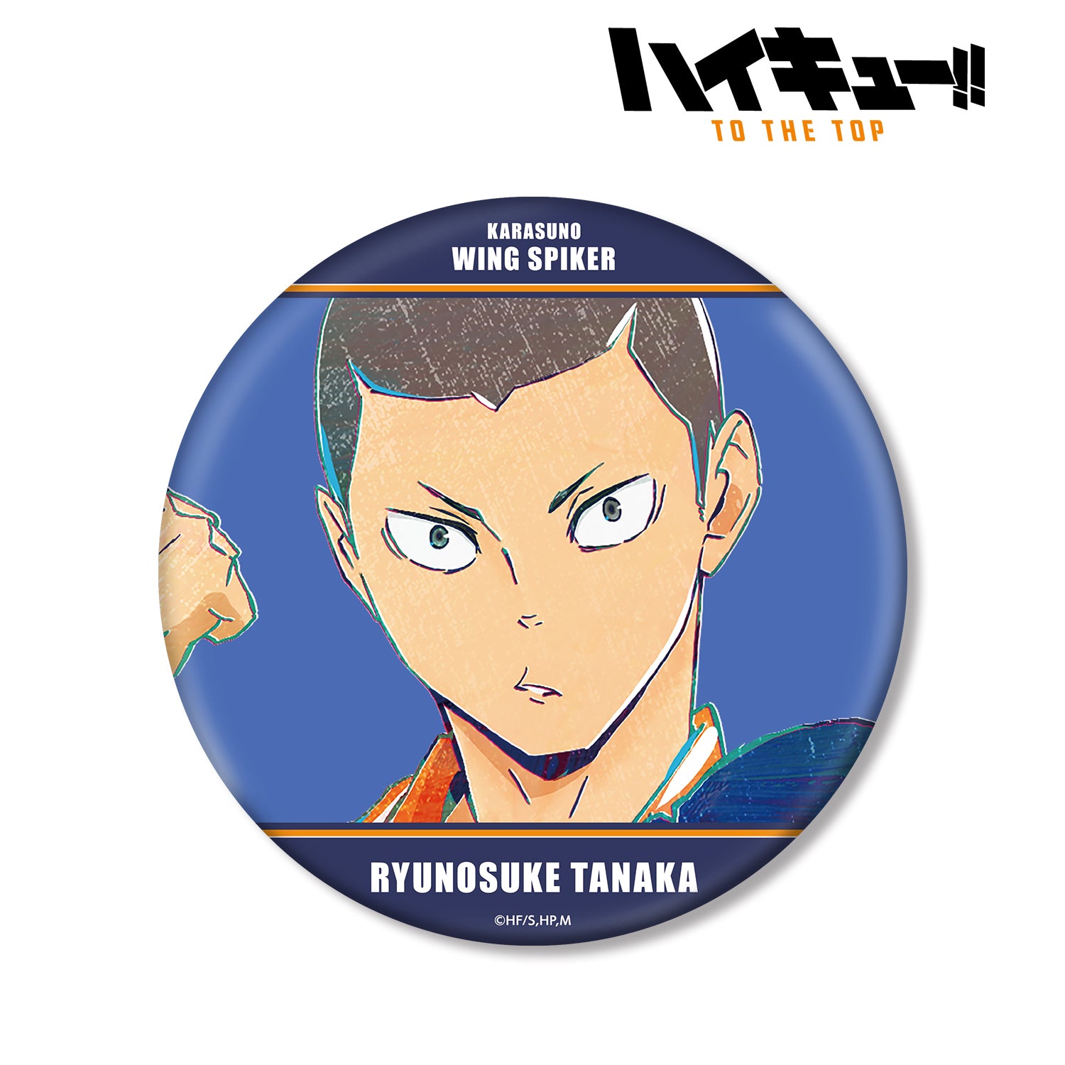 ハイキュー!! TO THE TOP_田中龍之介 Ani-Art 第4弾 BIG缶バッジ