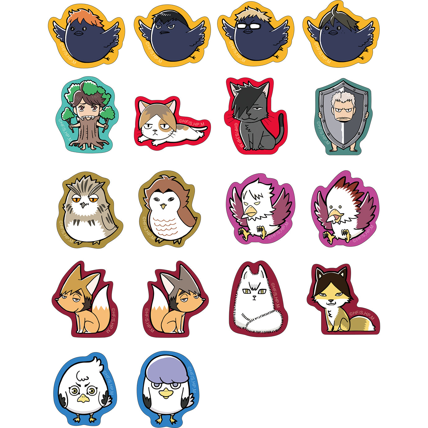 ハイキュー!! TO THE TOP_フレークシール