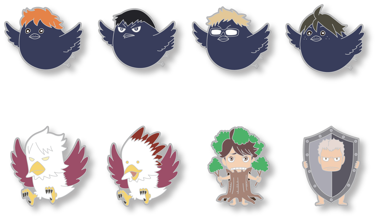 ハイキュー!! TO THE TOP_ピンズコレクション/県予選メンバー 1BOX