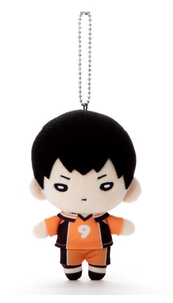ハイキュー!!_にとたん セカンドユニホームボールチェーン付ぬいぐるみ 影山