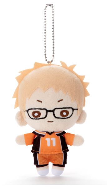 ハイキュー!!_にとたん セカンドユニホームボールチェーン付ぬいぐるみ 月島