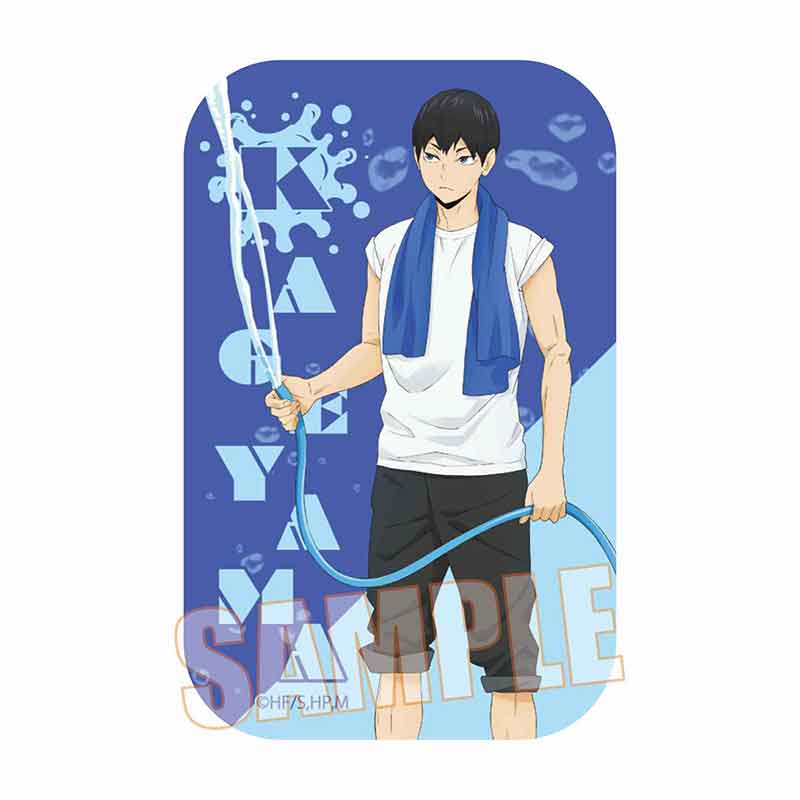 トレーディングスクエア缶バッジ ハイキュー!!/プール掃除ver. 1BOX