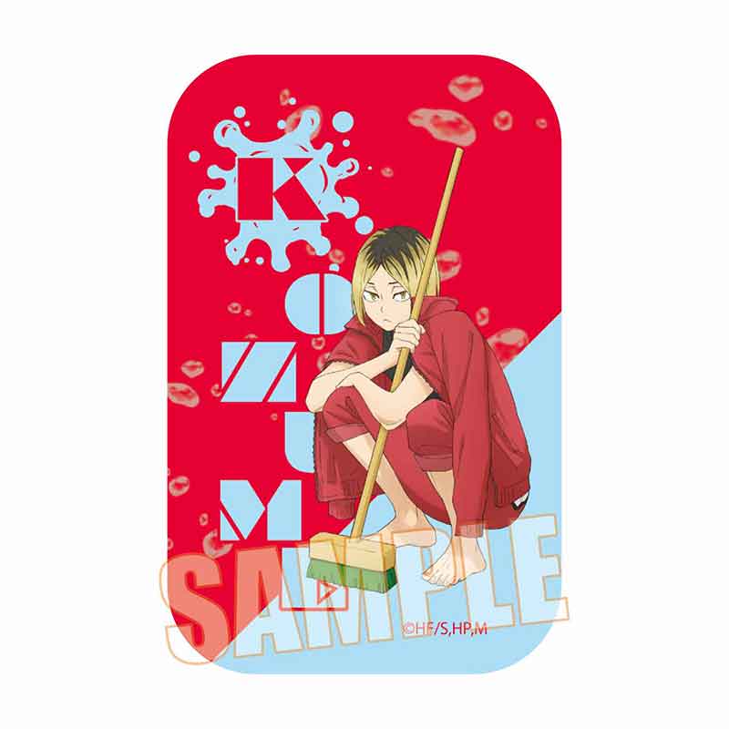 トレーディングスクエア缶バッジ ハイキュー!!/プール掃除ver. 1BOX