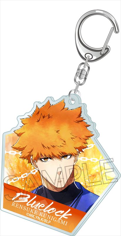 ブルーロック_ウェットカラーシリーズ アクリルキーホルダー 國神錬介