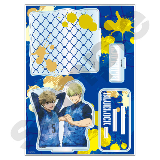 ブルーロック_グランジアート アクリルジオラマ 成早&雷市