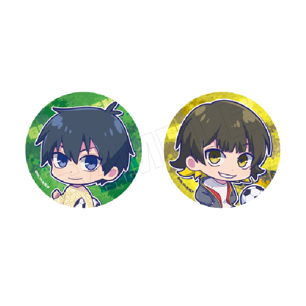 ブルーロック_すときゃら 缶バッジセット【A:潔世一、蜂楽廻】