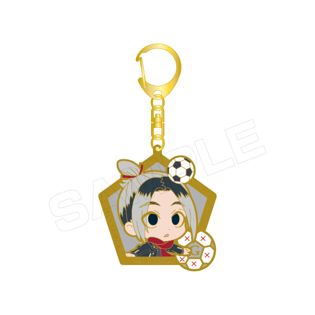 ブルーロック_すときゃら メタルキーホルダー【G:我牙丸吟】