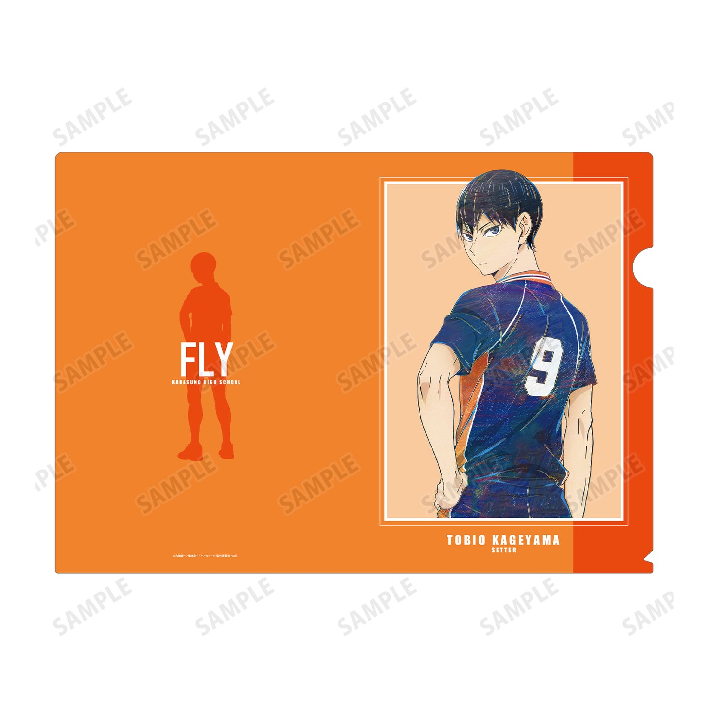 ハイキュー!!_影山飛雄 Ani-Art 第7弾 クリアファイル