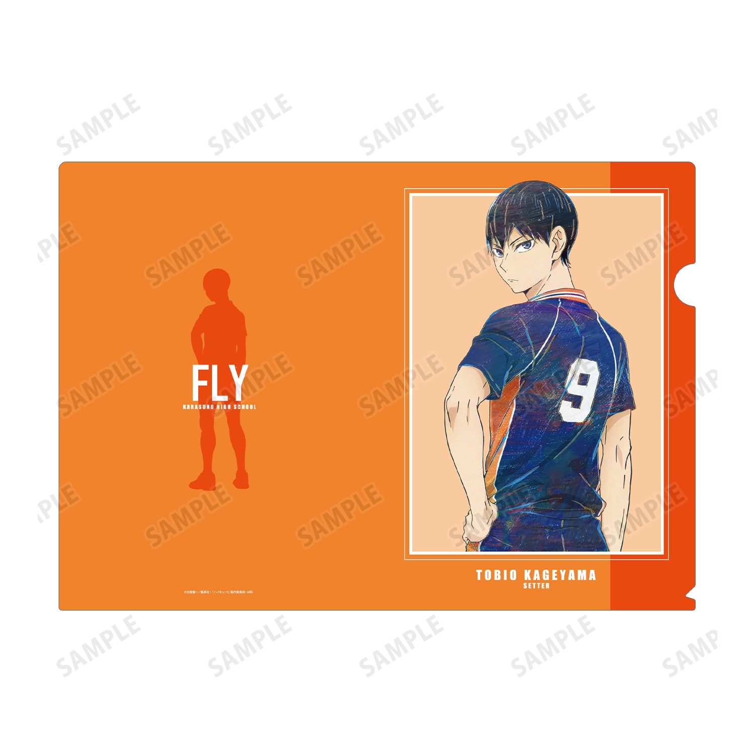 ハイキュー!!_影山飛雄 Ani-Art 第7弾 クリアファイル