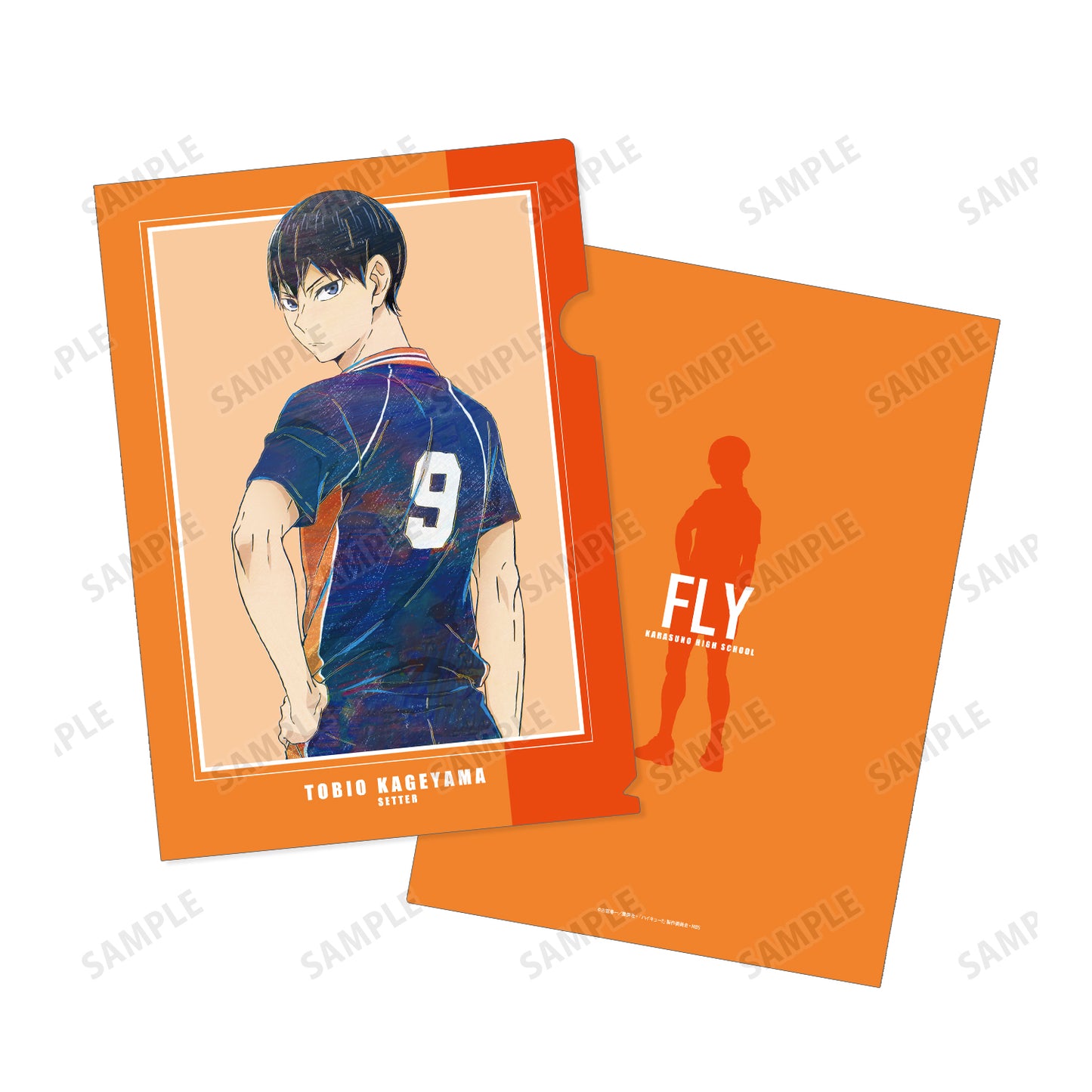 ハイキュー!!_影山飛雄 Ani-Art 第7弾 クリアファイル