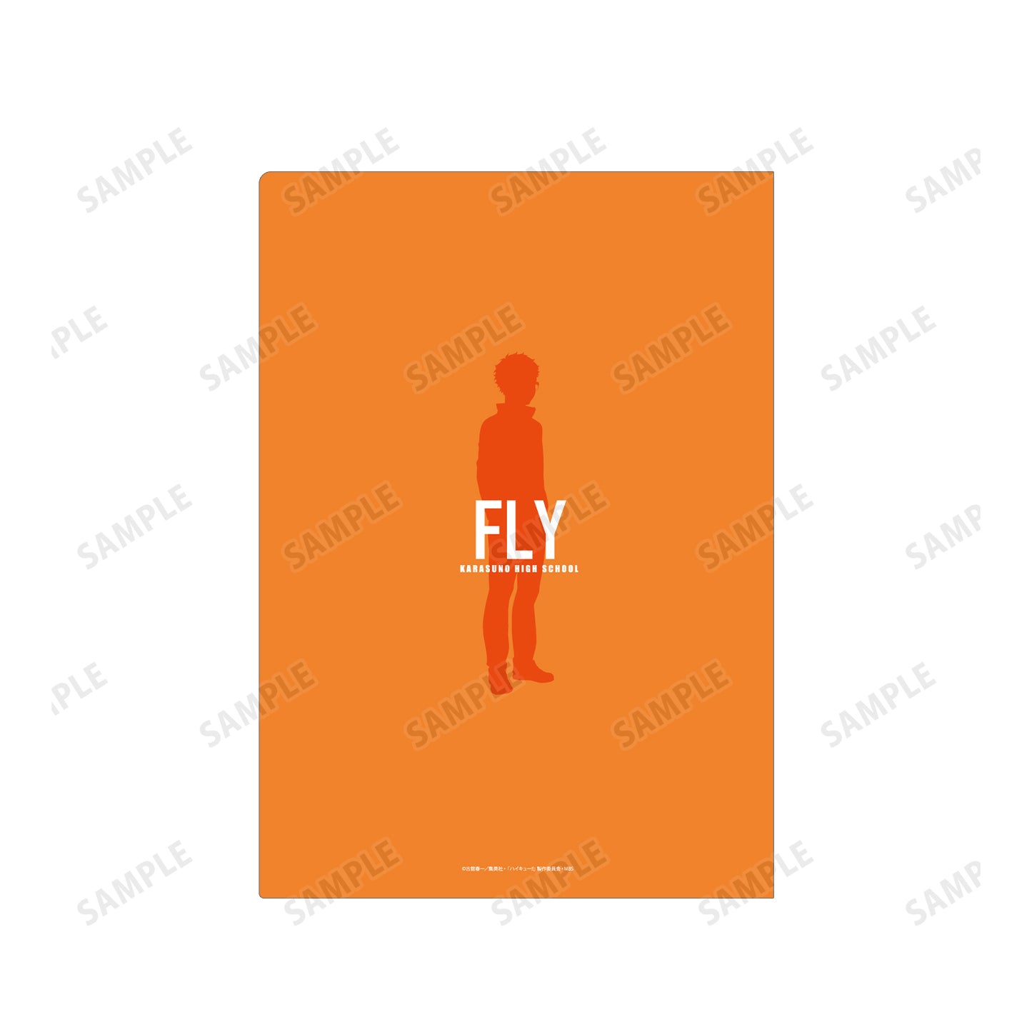 ハイキュー!!_武田一鉄 Ani-Art 第7弾 クリアファイル