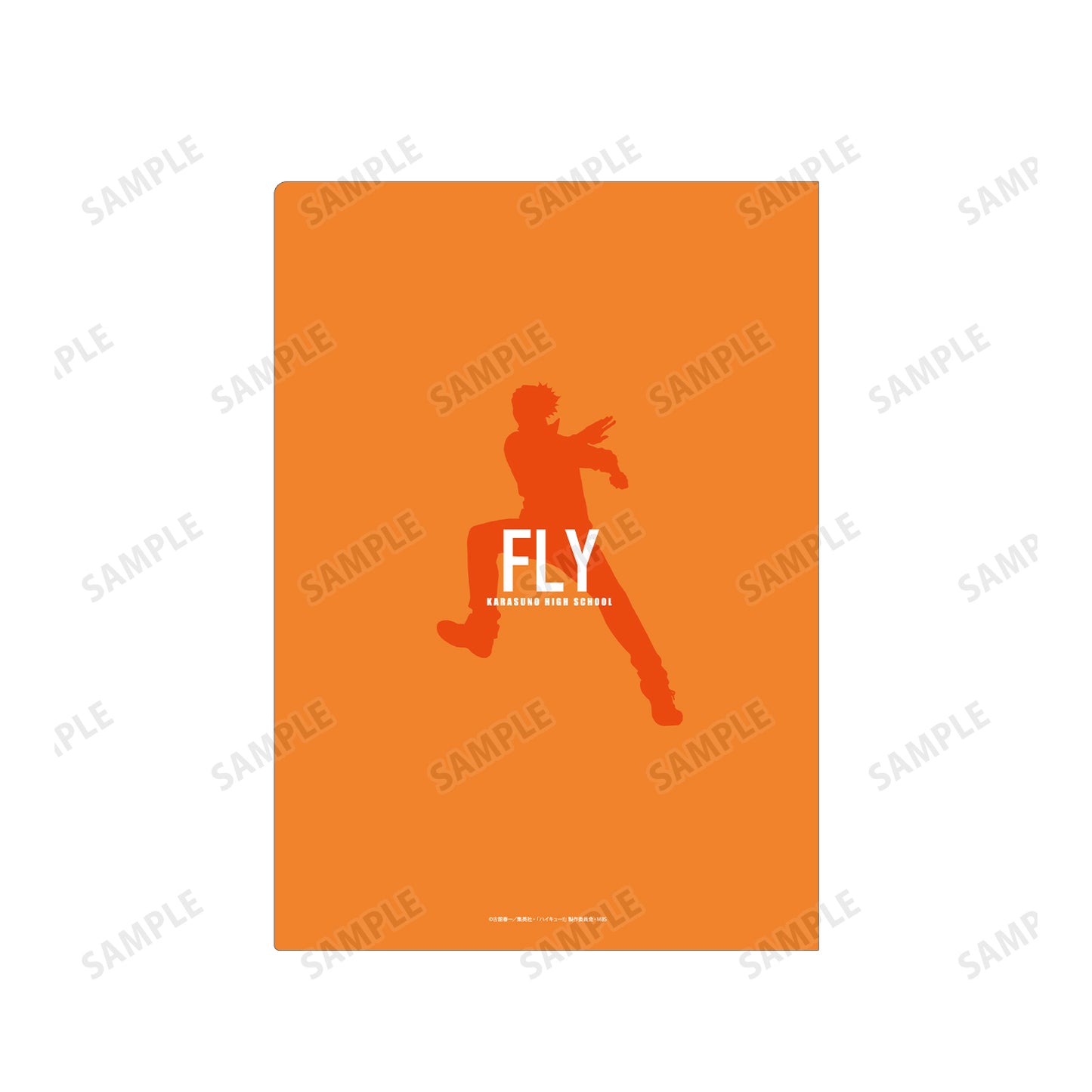 ハイキュー!!_烏養繋心 Ani-Art 第7弾 クリアファイル