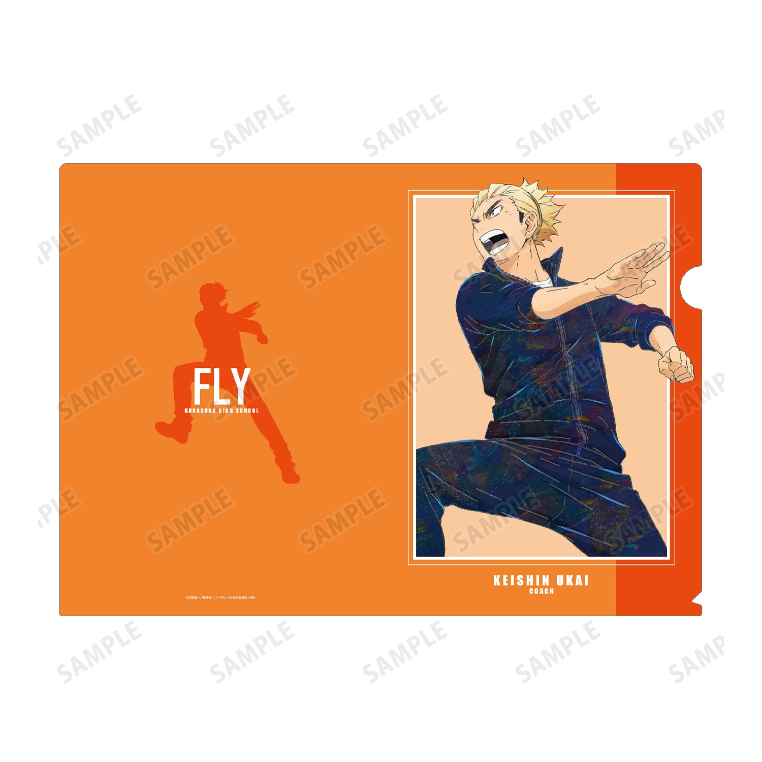 ハイキュー!!_烏養繋心 Ani-Art 第7弾 クリアファイル