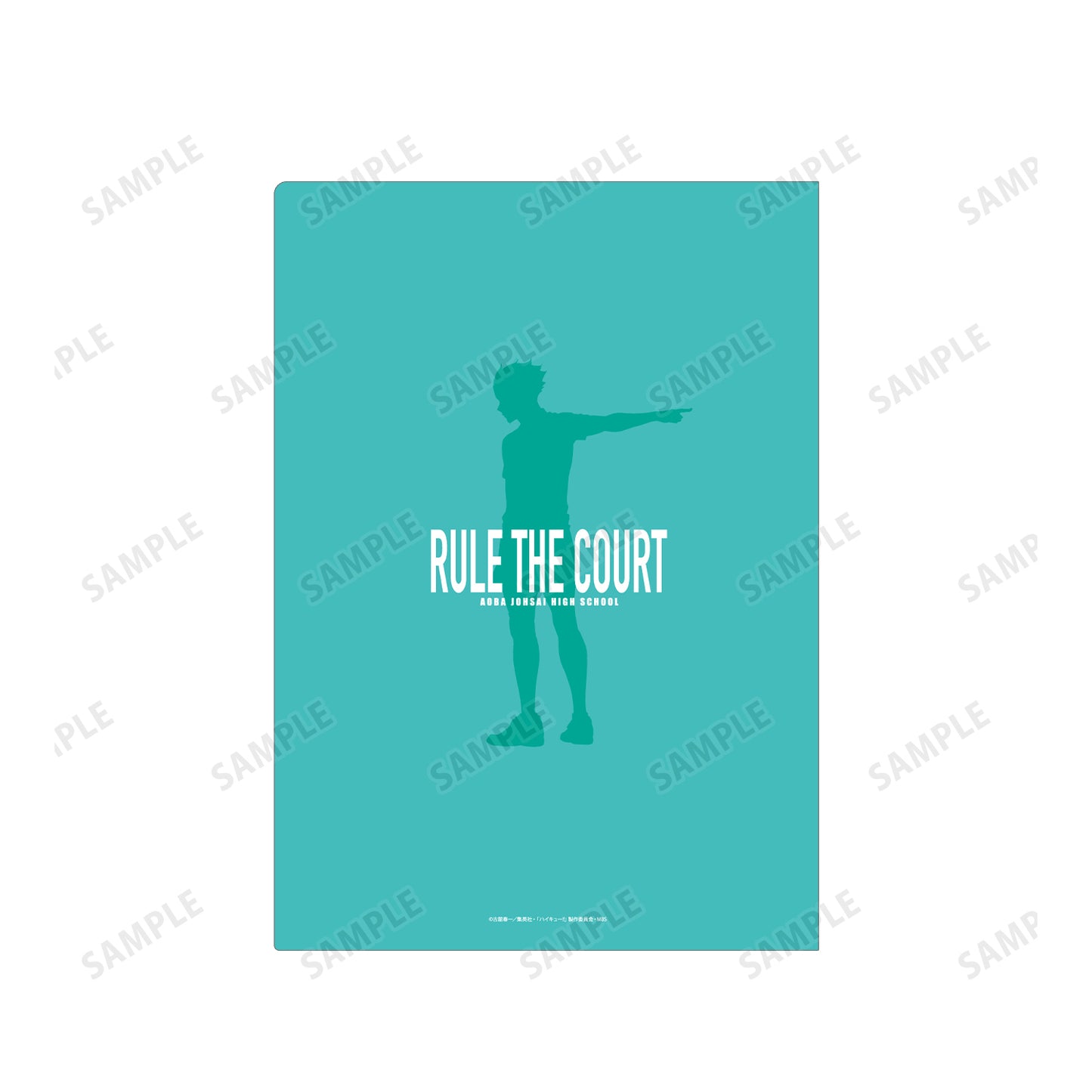 ハイキュー!!_及川徹 Ani-Art 第7弾 クリアファイル