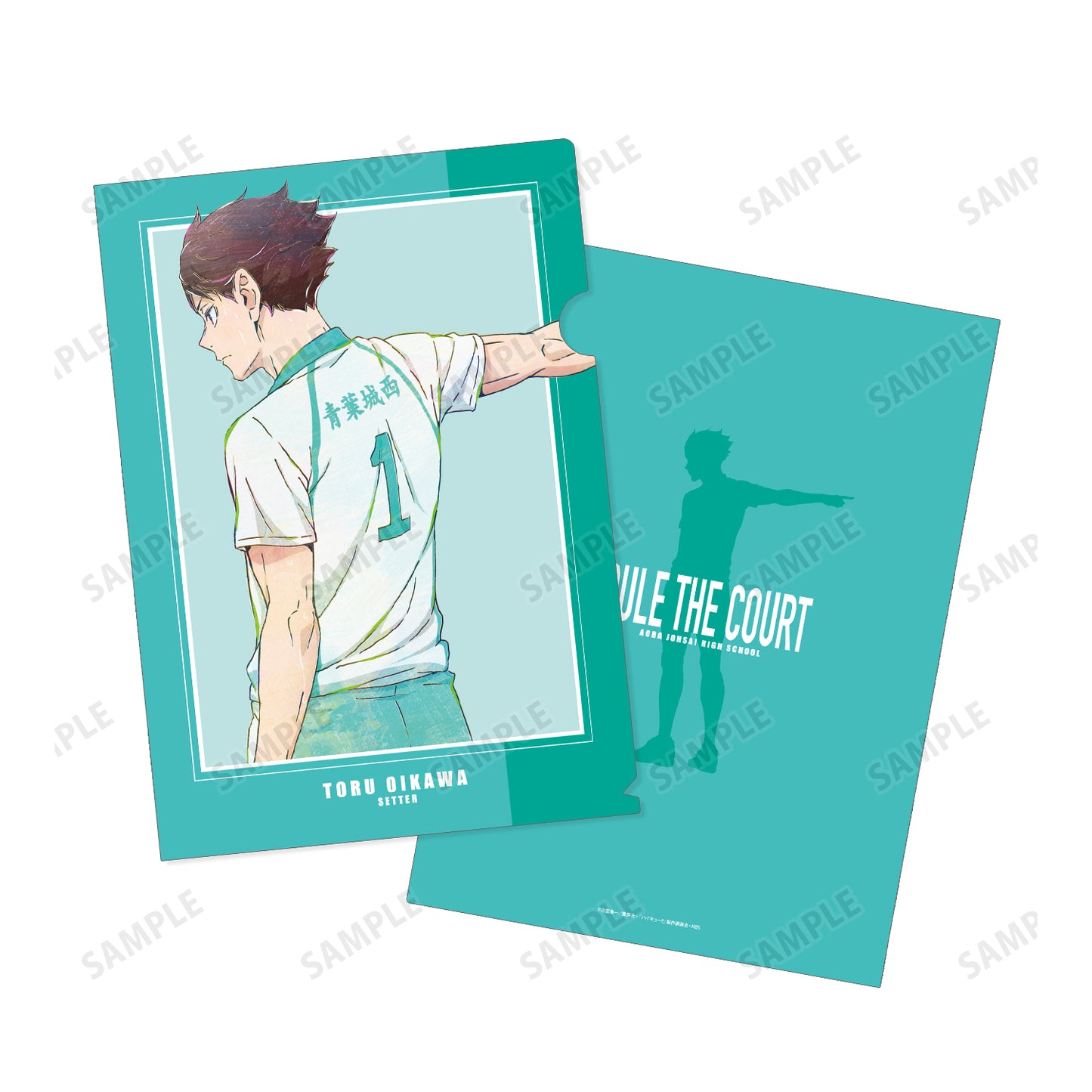 ハイキュー!!_及川徹 Ani-Art 第7弾 クリアファイル