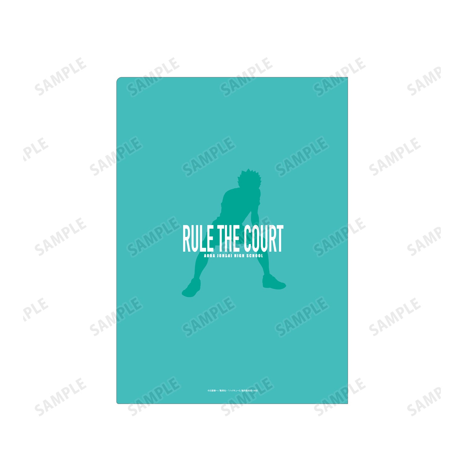 ハイキュー!!_岩泉一 Ani-Art 第7弾 クリアファイル