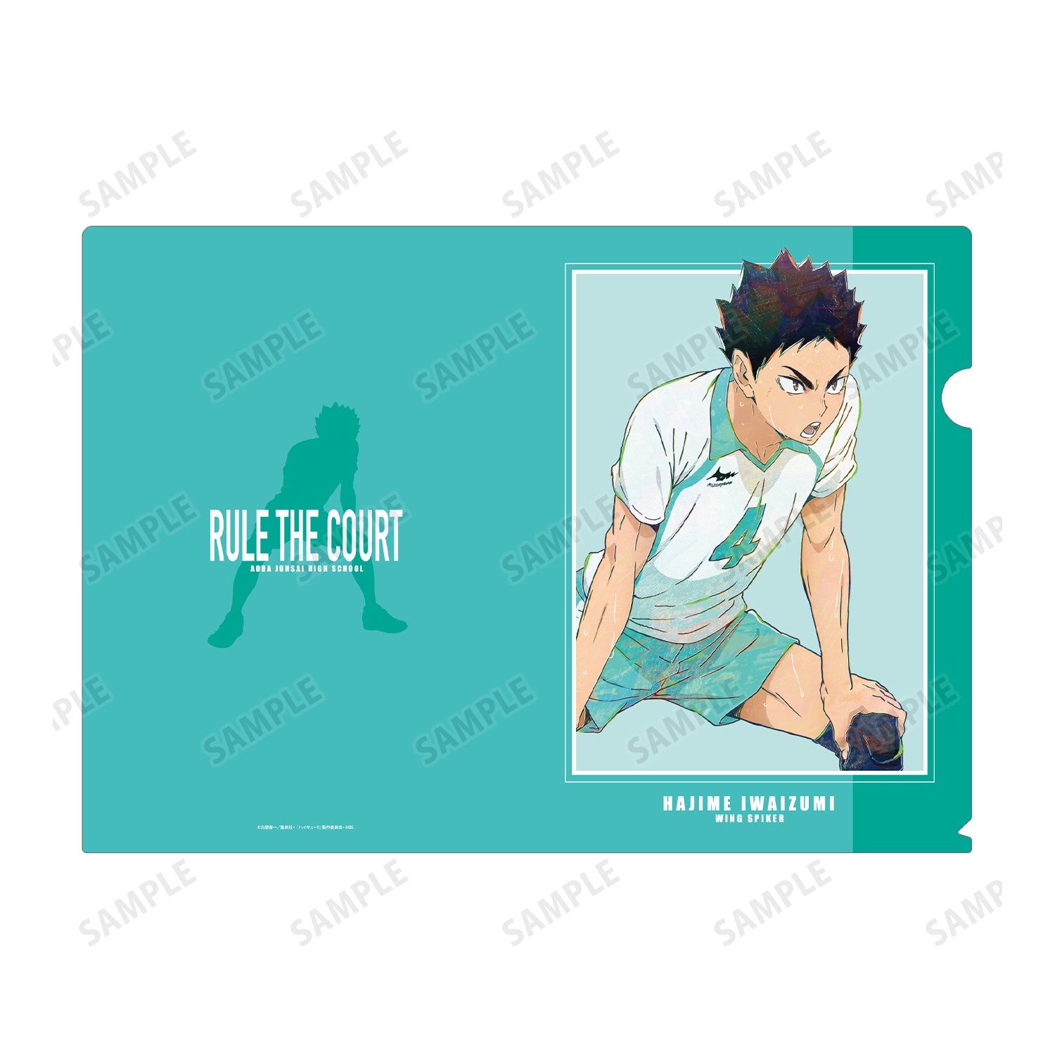 ハイキュー!!_岩泉一 Ani-Art 第7弾 クリアファイル