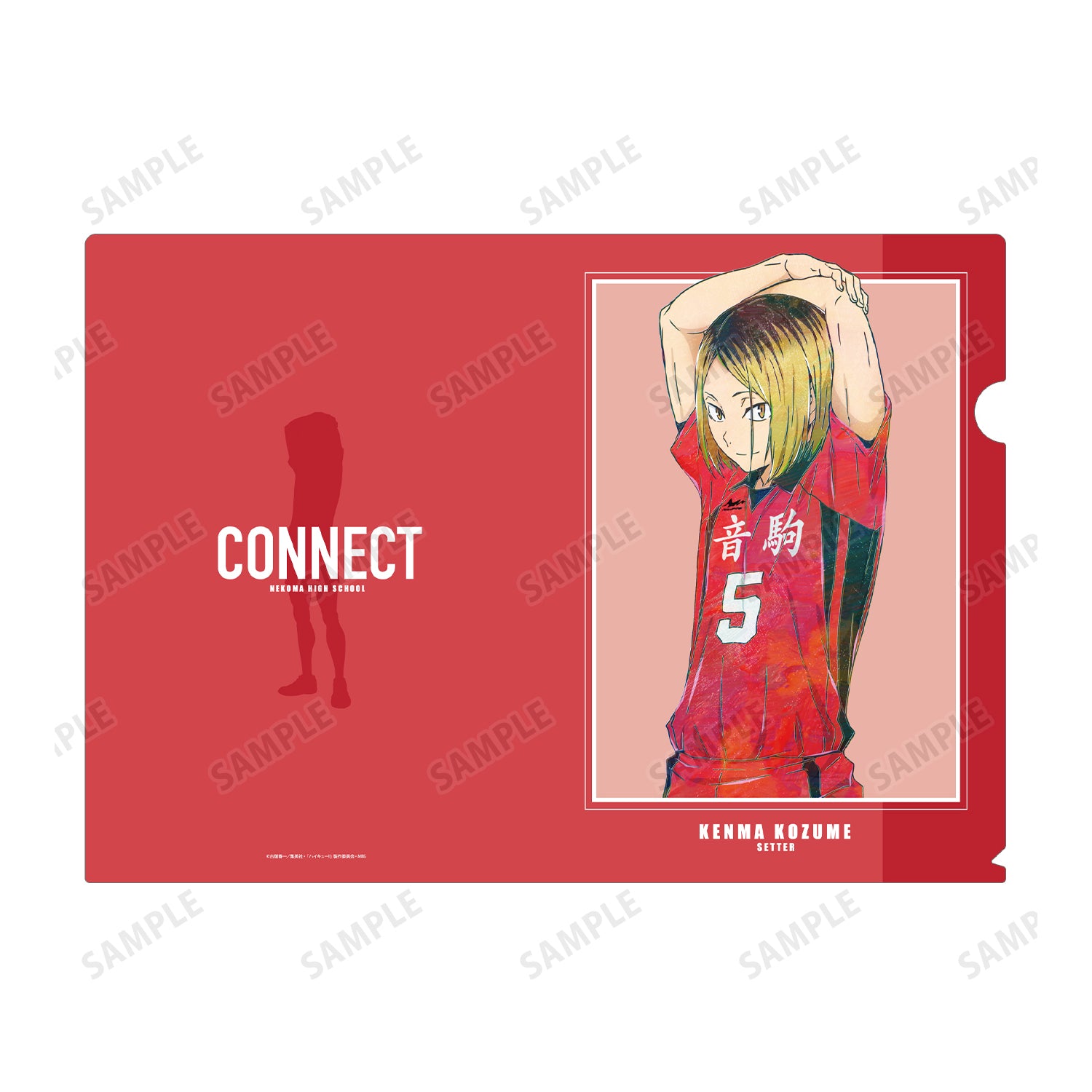 ハイキュー!!_孤爪研磨 Ani-Art 第7弾 クリアファイル