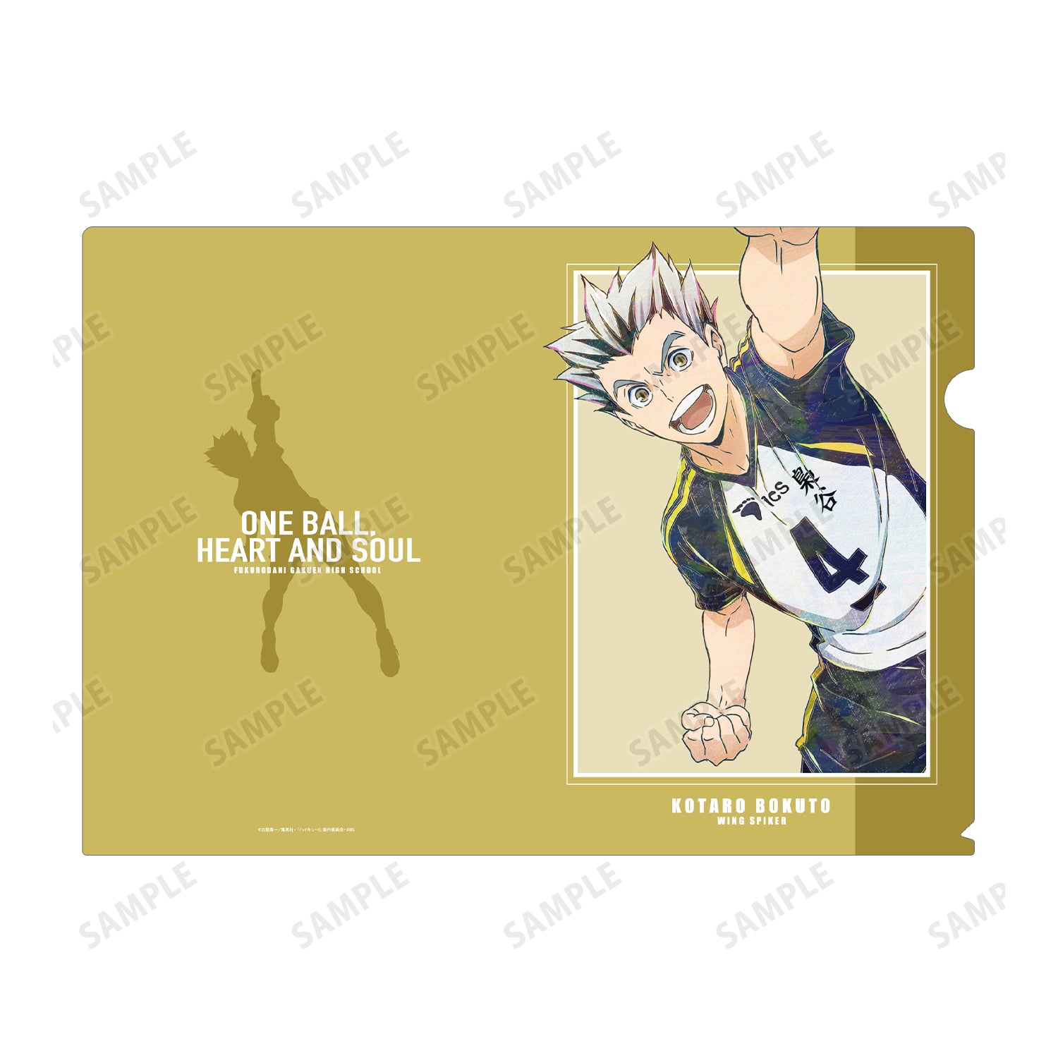 ハイキュー!!_木兎光太郎 Ani-Art 第7弾 クリアファイル