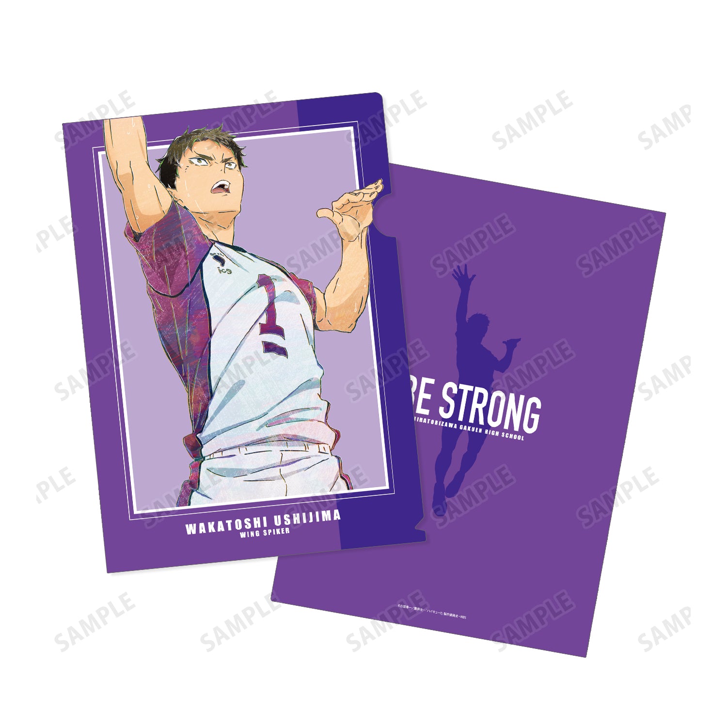 ハイキュー!!_牛島若利 Ani-Art 第7弾 クリアファイル